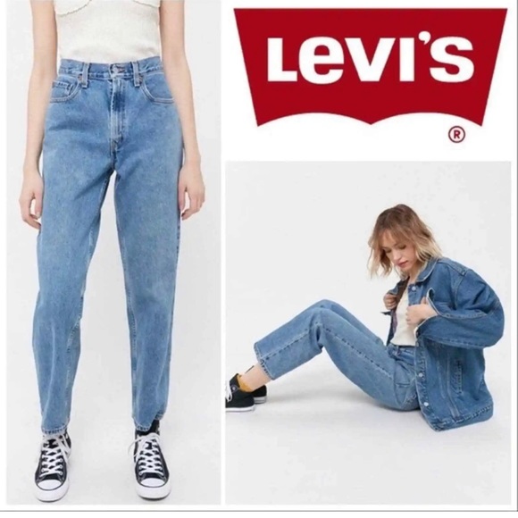 Vintage Levi’s 550 Classic Relaxed Medium Wash Jeans 12M, 90s High rise Classic - Picture 12 of 12